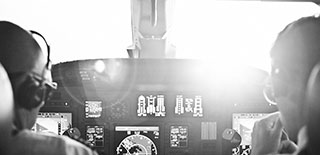Cockpit. 