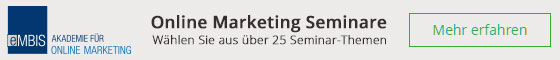 eMBIS – Online Marketing Seminare