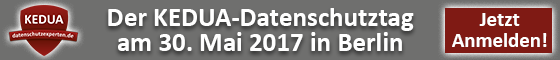 Kedua Datenschutztag - am 30. Mai 2017 – in Berlin